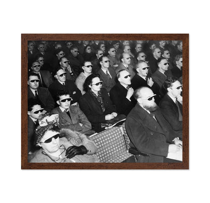 3D Cinema Audience 1954