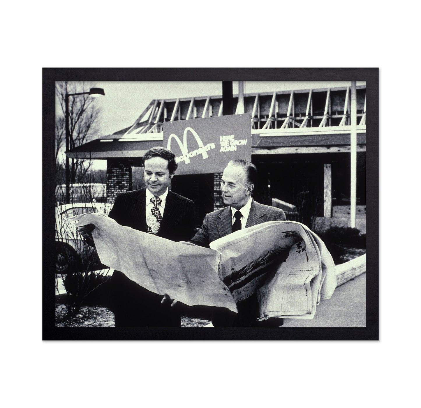 Ray Kroc & Fred Turner 1975
