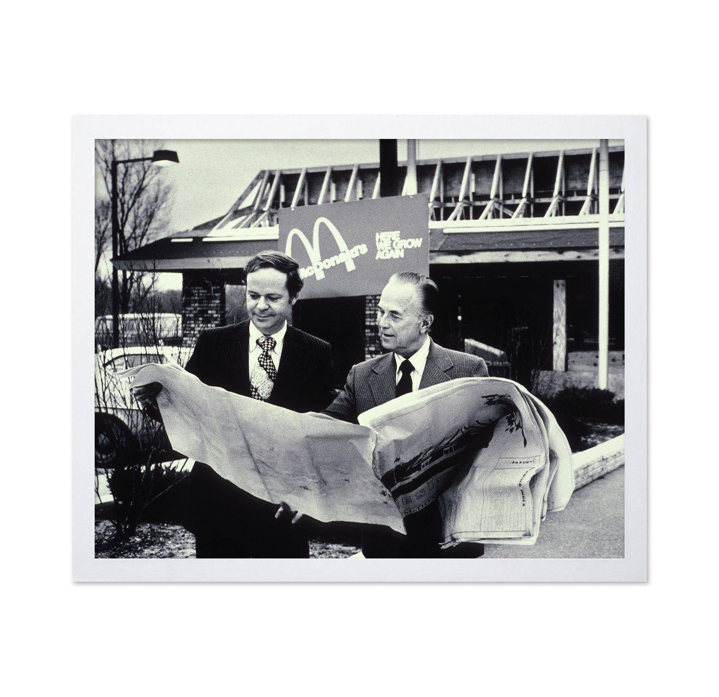 Ray Kroc & Fred Turner 1975