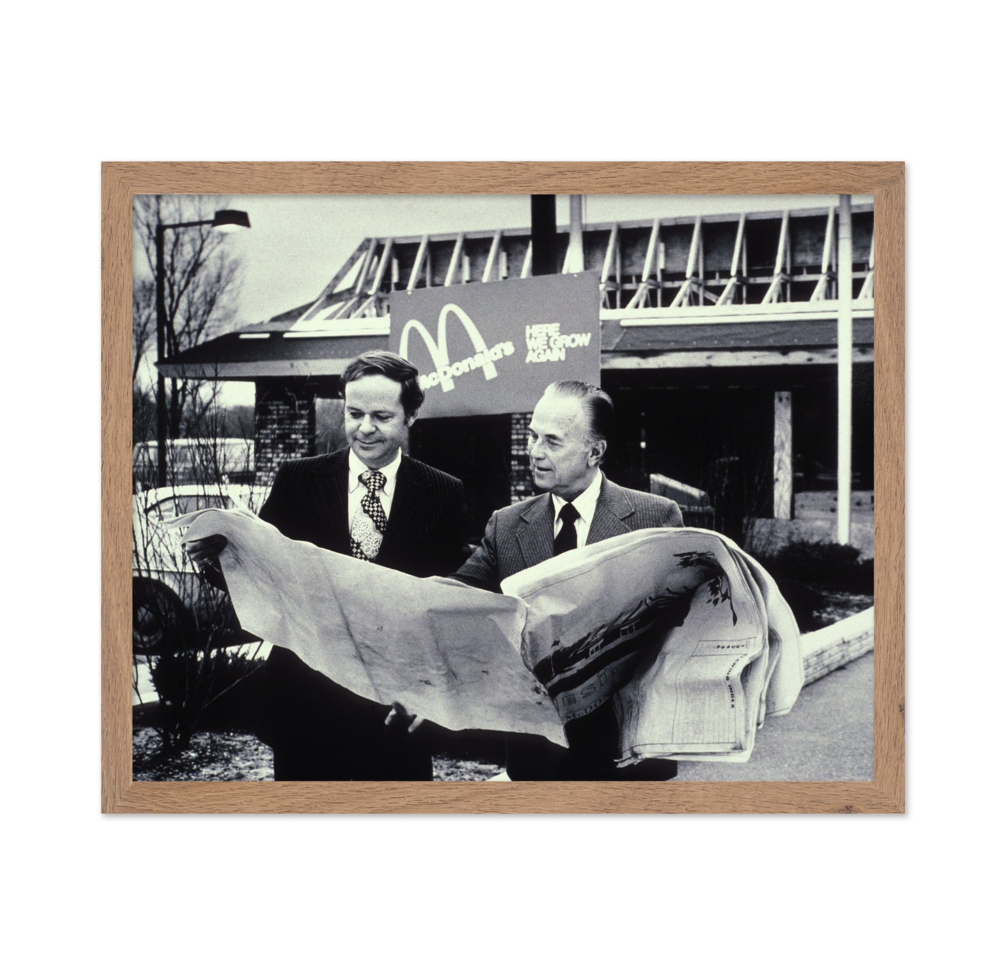 Ray Kroc & Fred Turner 1975