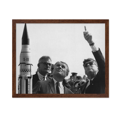 Wernher Von Braun & John Kennedy 1963