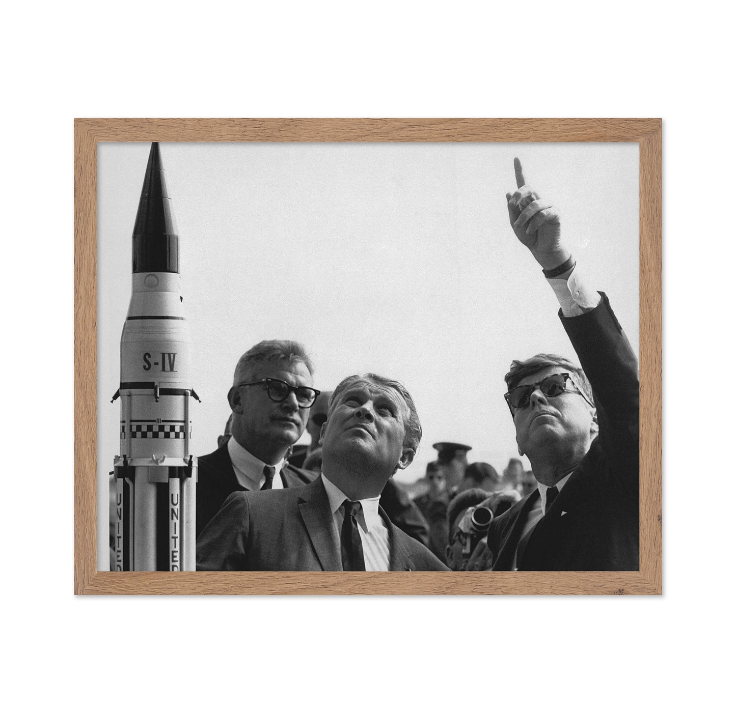 Wernher Von Braun & John Kennedy 1963