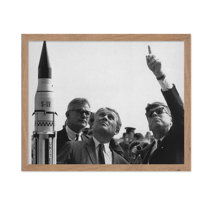 Wernher Von Braun & John Kennedy 1963