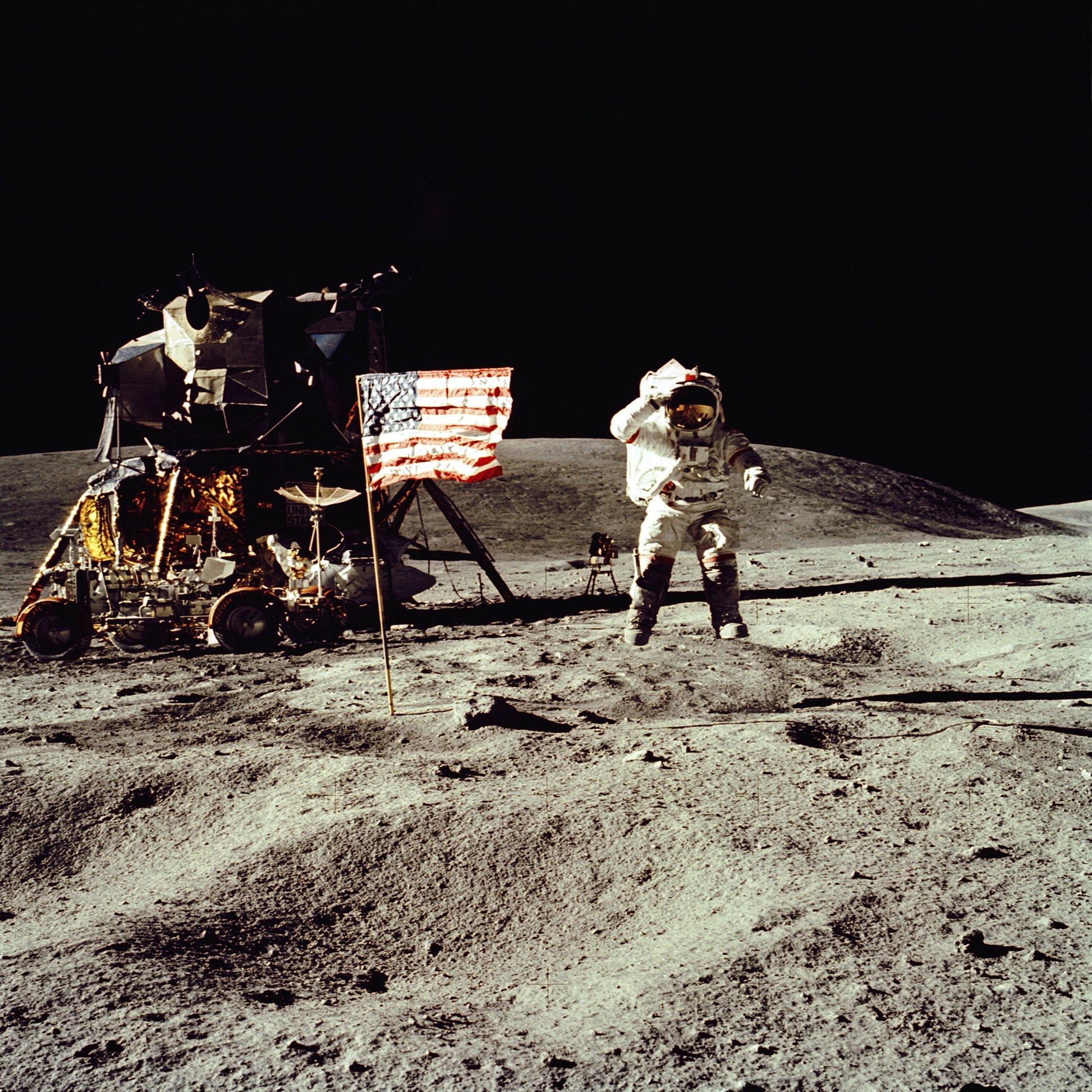 Apollo 16 Moon Landing 1971