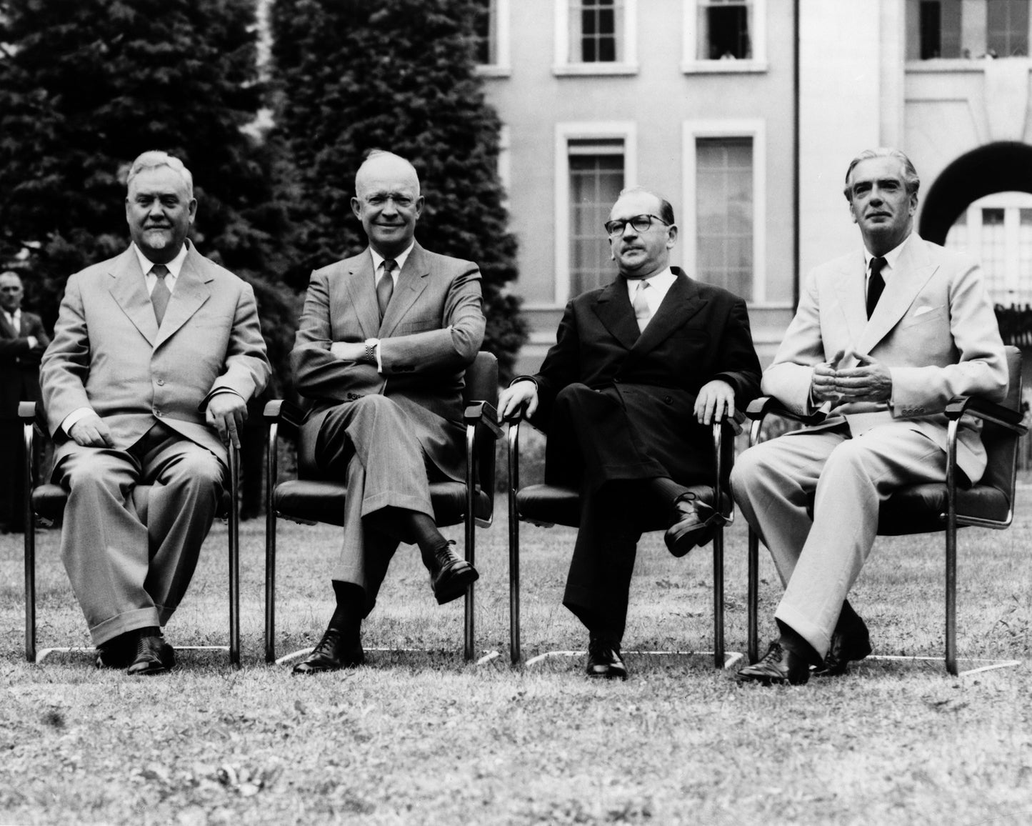 Geneva Summit 1955 Nikolai Bulganin