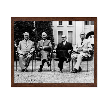 Geneva Summit 1955 Nikolai Bulganin