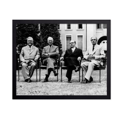 Geneva Summit 1955 Nikolai Bulganin