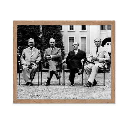 Geneva Summit 1955 Nikolai Bulganin