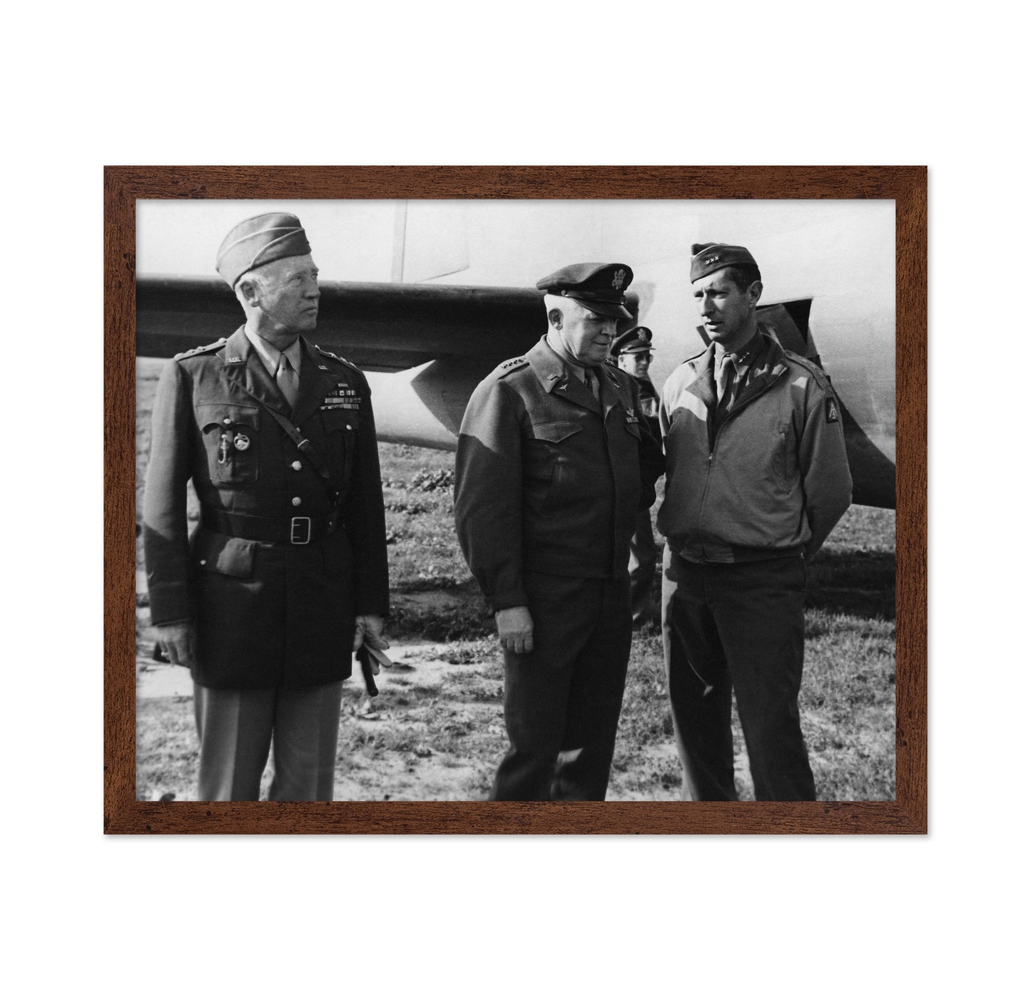 George Patton, Hap Arnold & Mark Clark 1943
