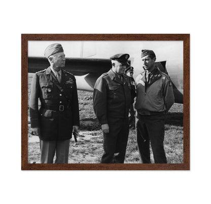 George Patton, Hap Arnold & Mark Clark 1943