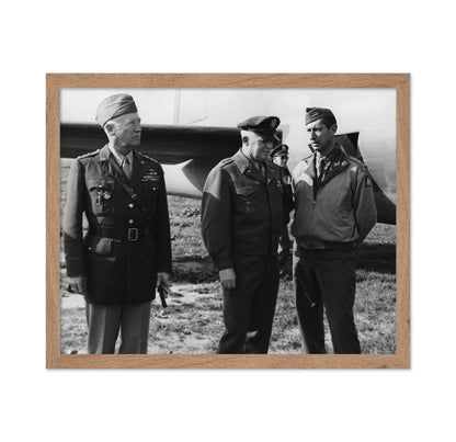 George Patton, Hap Arnold & Mark Clark 1943