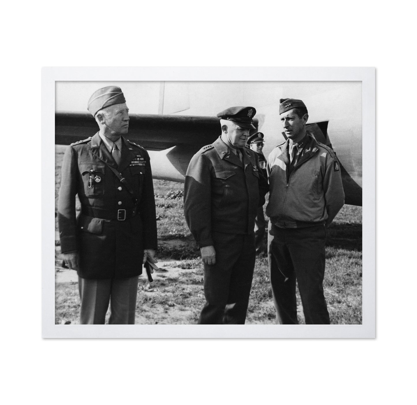 George Patton, Hap Arnold & Mark Clark 1943