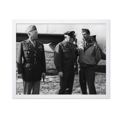 George Patton, Hap Arnold & Mark Clark 1943