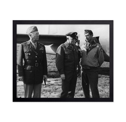 George Patton, Hap Arnold & Mark Clark 1943