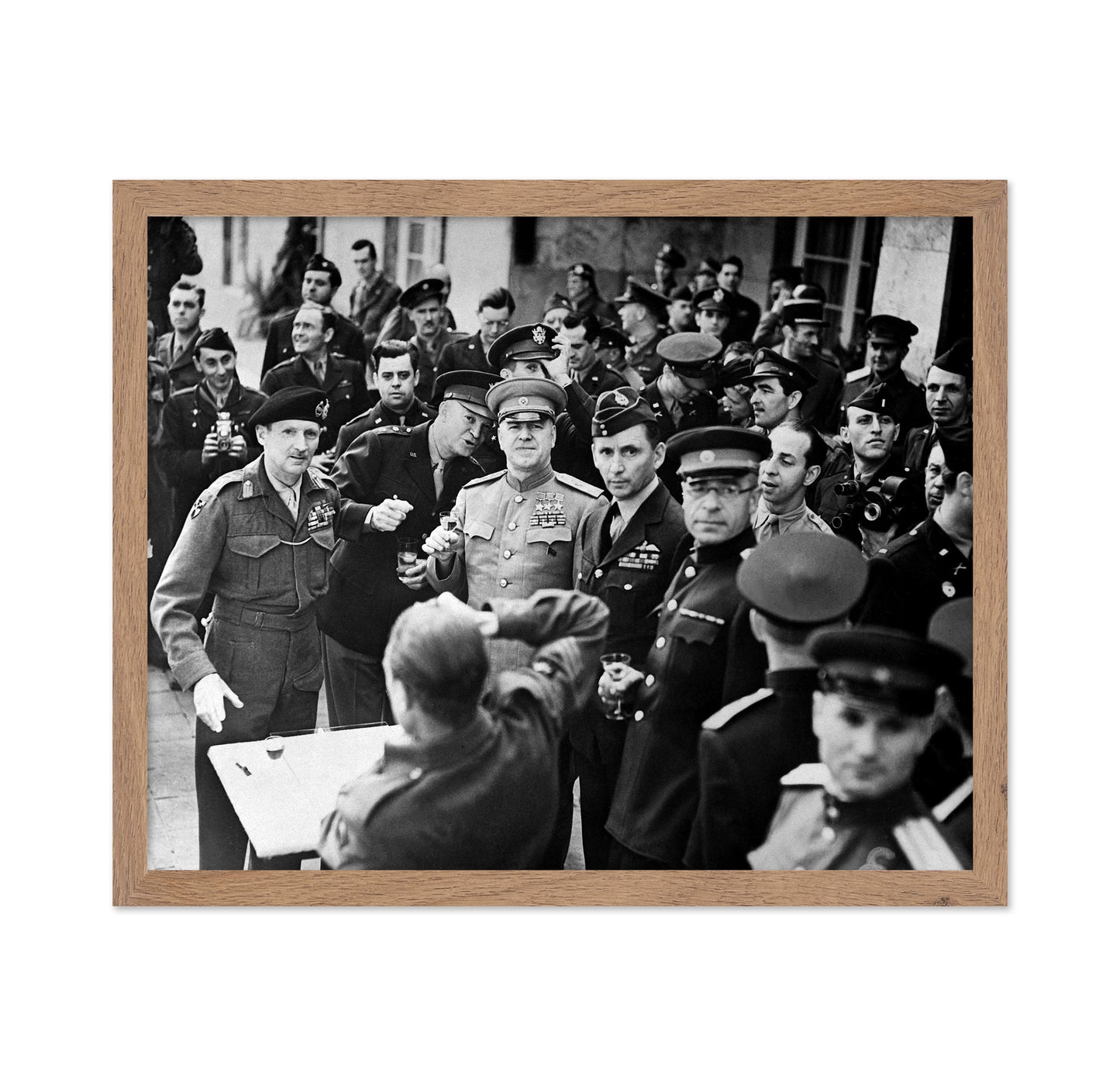 Allied Chiefs 1945 Bernard Montgomery