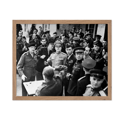 Allied Chiefs 1945 Bernard Montgomery