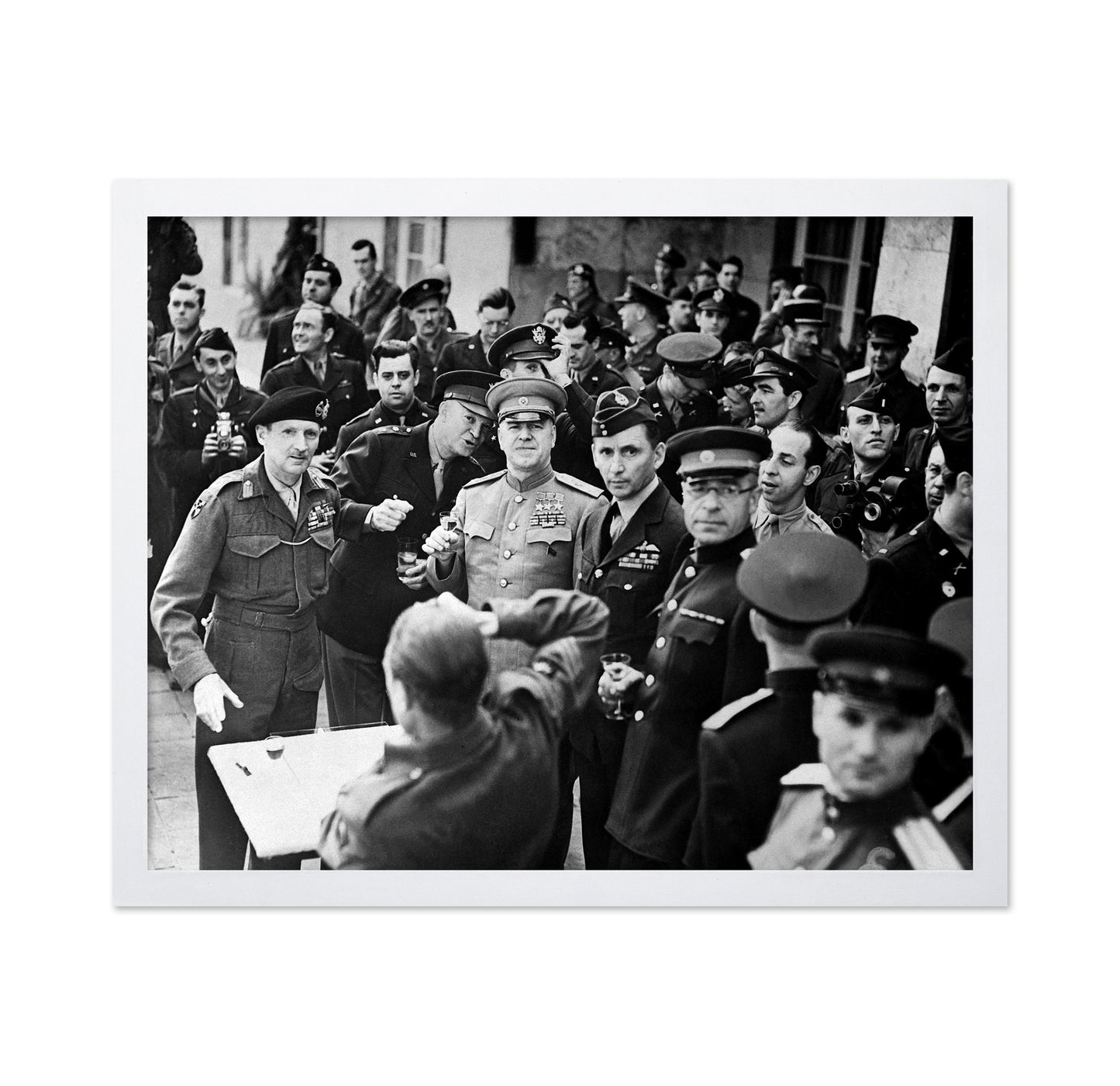 Allied Chiefs 1945 Bernard Montgomery