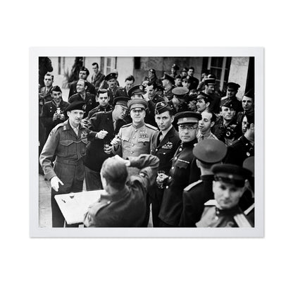 Allied Chiefs 1945 Bernard Montgomery