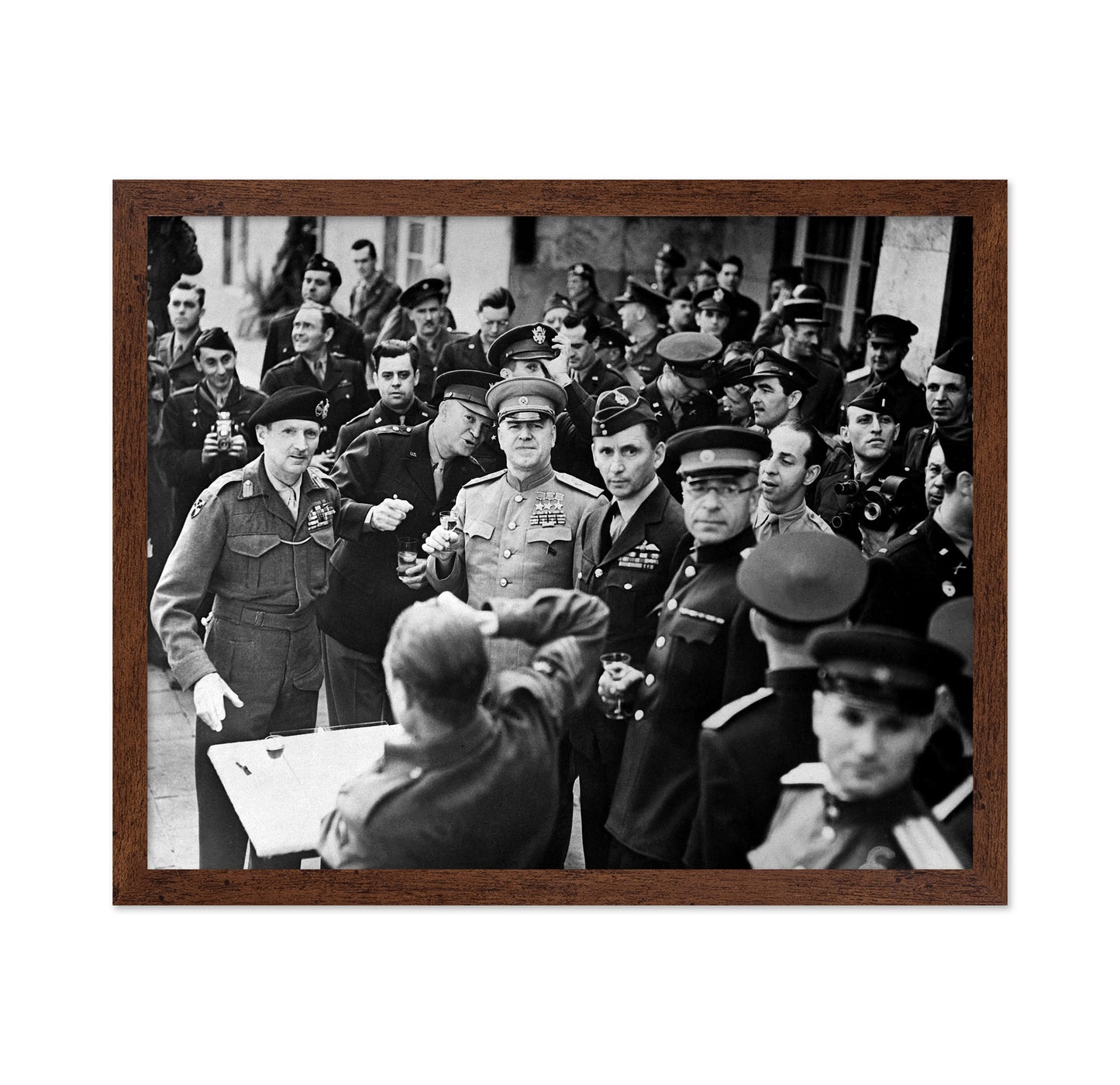 Allied Chiefs 1945 Bernard Montgomery