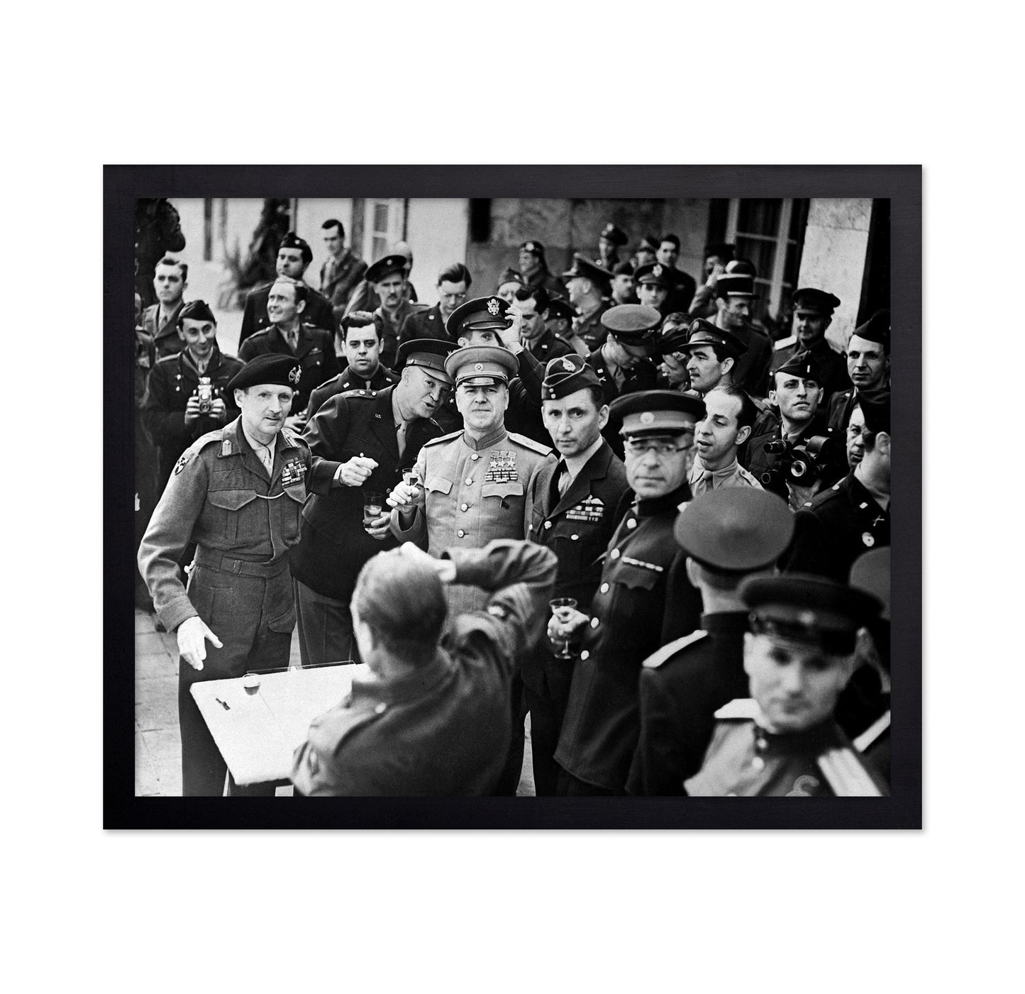 Allied Chiefs 1945 Bernard Montgomery