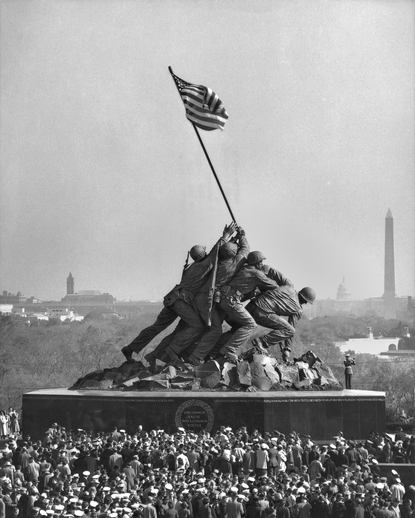 Marine Corps War Memorial Arlington 1954 No1