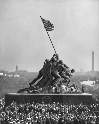 Marine Corps War Memorial Arlington 1954 No1