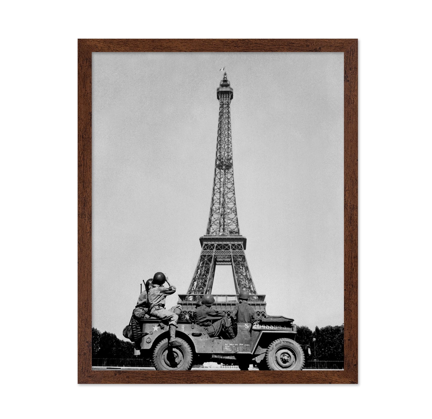 Paris Eiffel Tower 1944