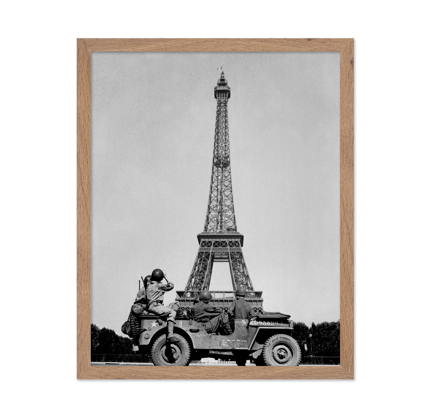 Paris Eiffel Tower 1944