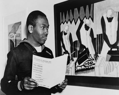Jacob Lawrence Boston 1945