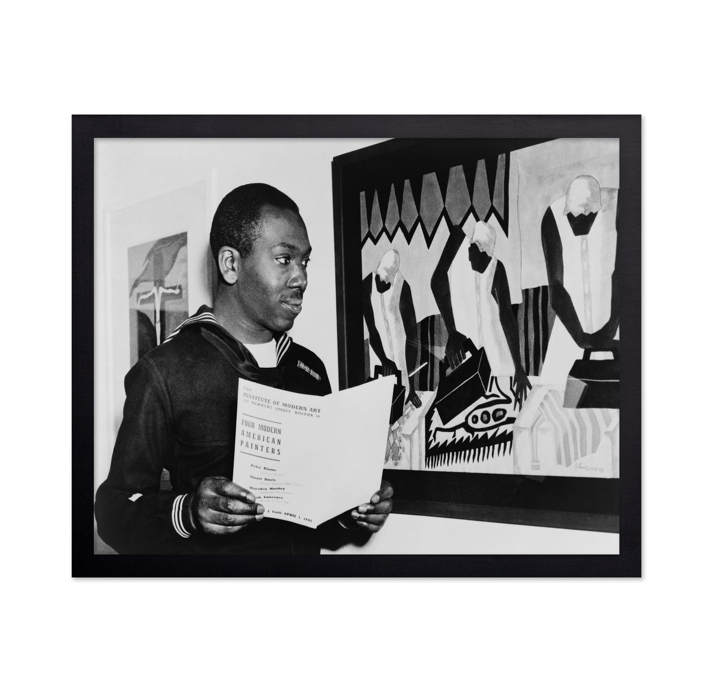 Jacob Lawrence Boston 1945