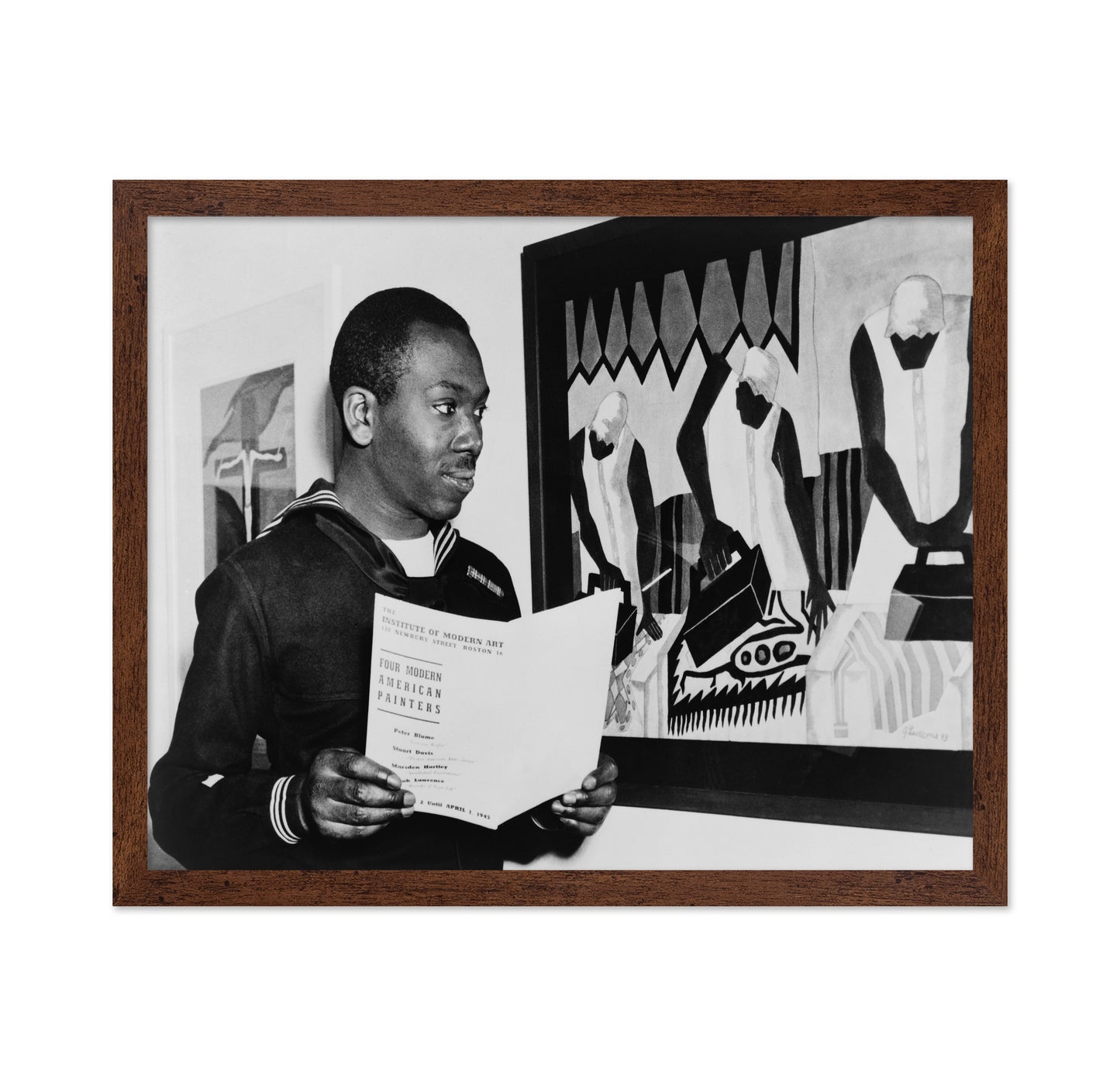 Jacob Lawrence Boston 1945