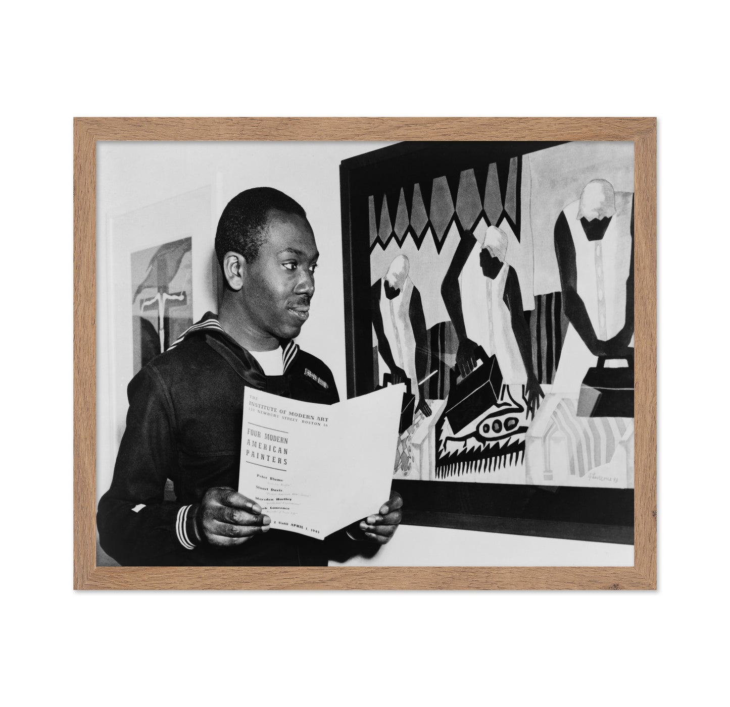 Jacob Lawrence Boston 1945