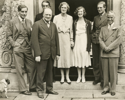 Winston Churchill & Charlie Chaplin 1932