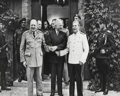 Potsdam Leaders 1945 Joseph Stalin