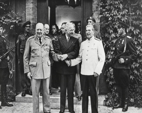 Potsdam Leaders 1945 Joseph Stalin