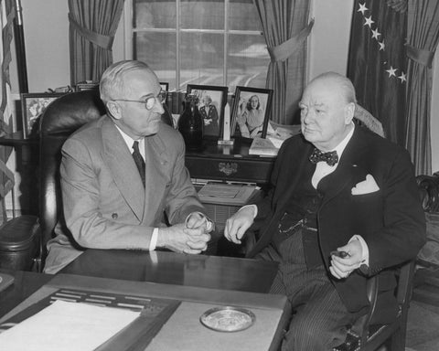 Harry Truman & Winston Churchill 1951