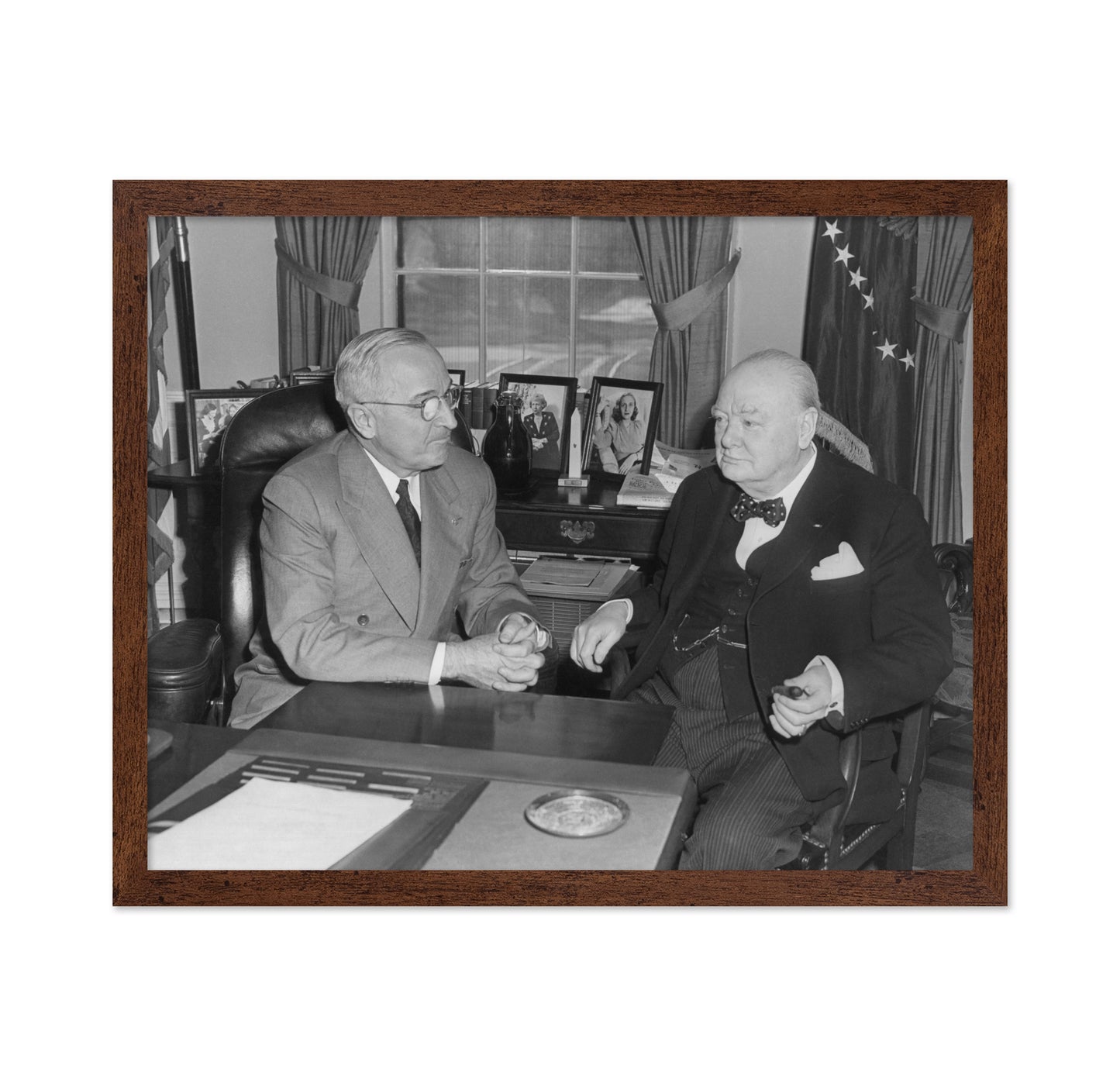 Harry Truman & Winston Churchill 1951