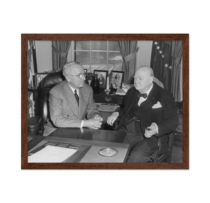 Harry Truman & Winston Churchill 1951