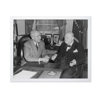 Harry Truman & Winston Churchill 1951