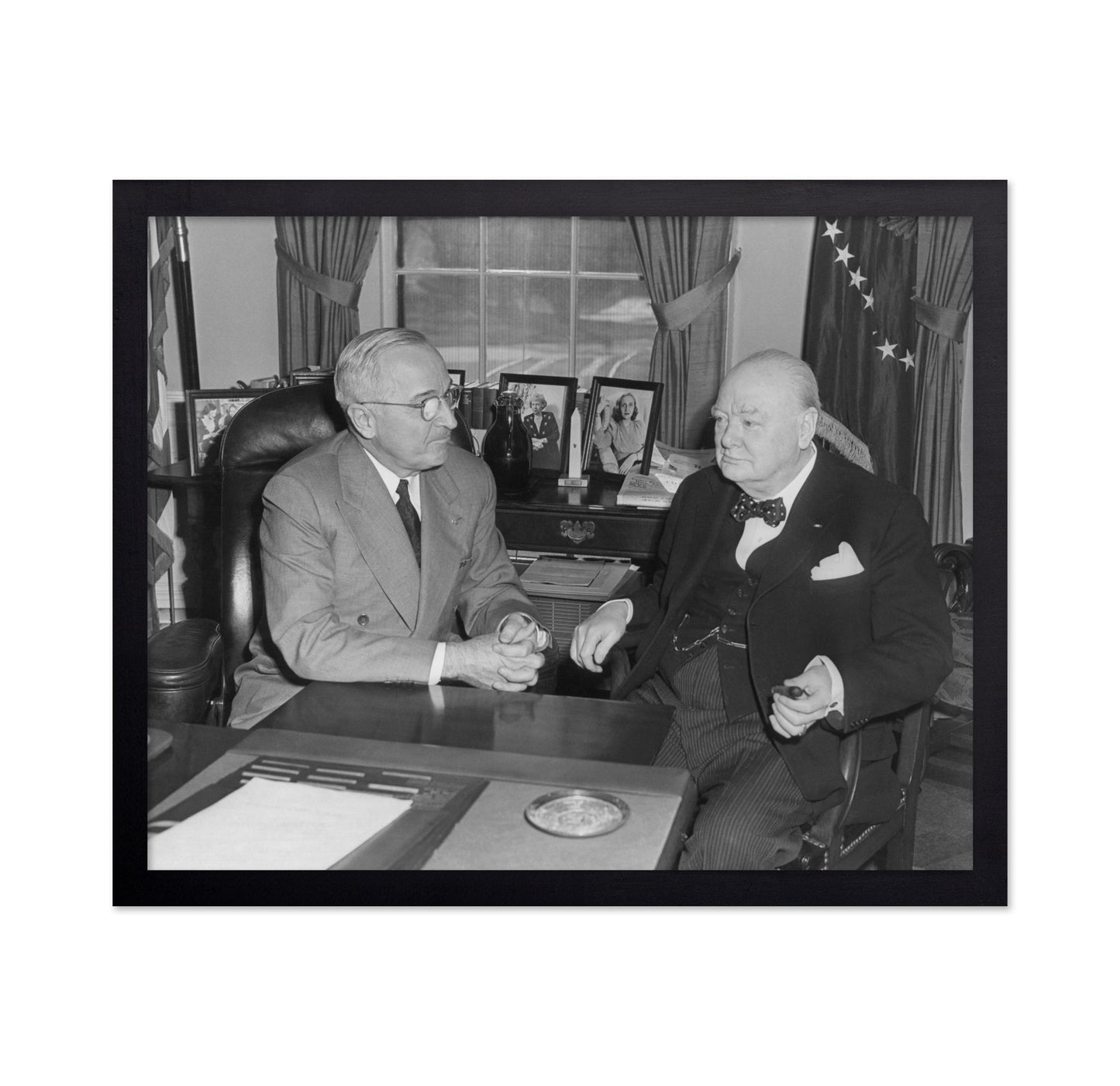 Harry Truman & Winston Churchill 1951