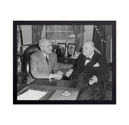 Harry Truman & Winston Churchill 1951