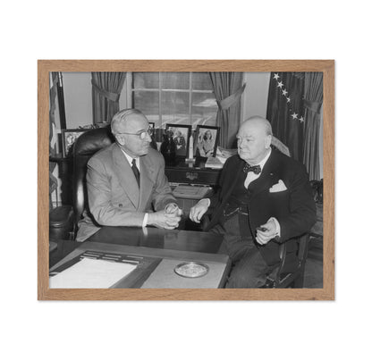 Harry Truman & Winston Churchill 1951