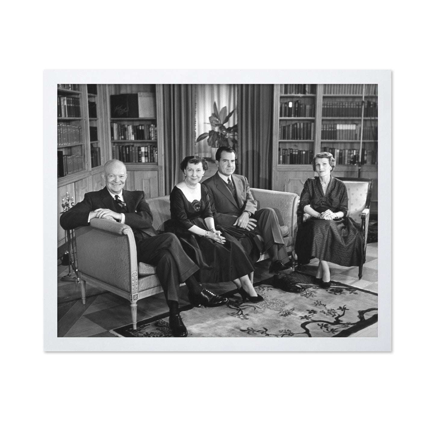 Dwight Eisenhower & Richard Nixon 1956