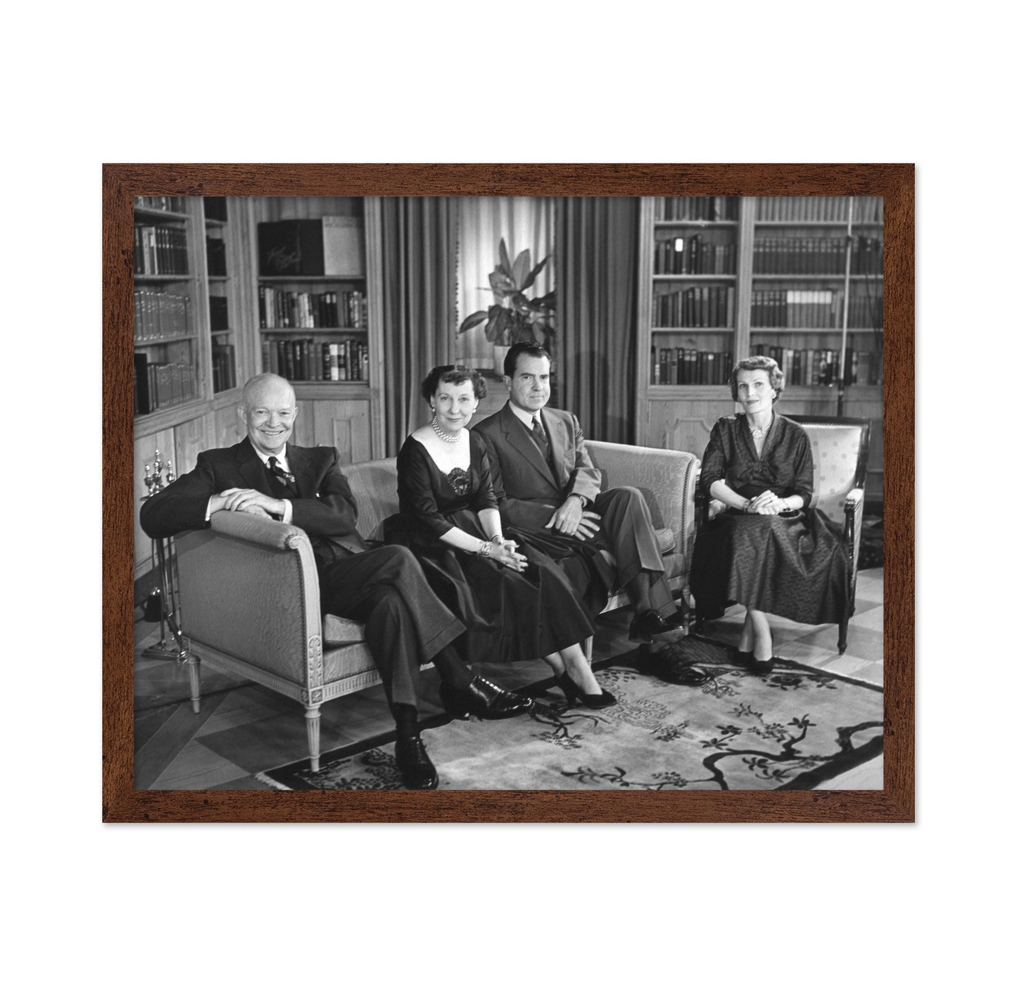 Dwight Eisenhower & Richard Nixon 1956