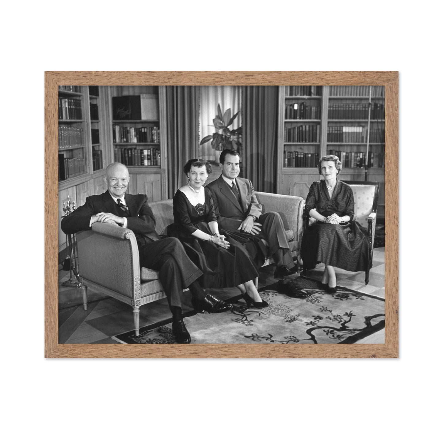 Dwight Eisenhower & Richard Nixon 1956