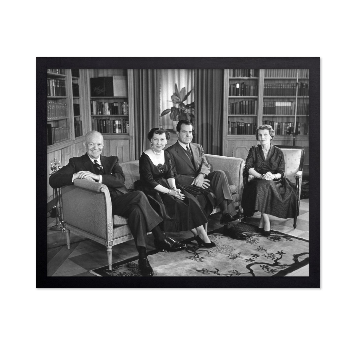 Dwight Eisenhower & Richard Nixon 1956