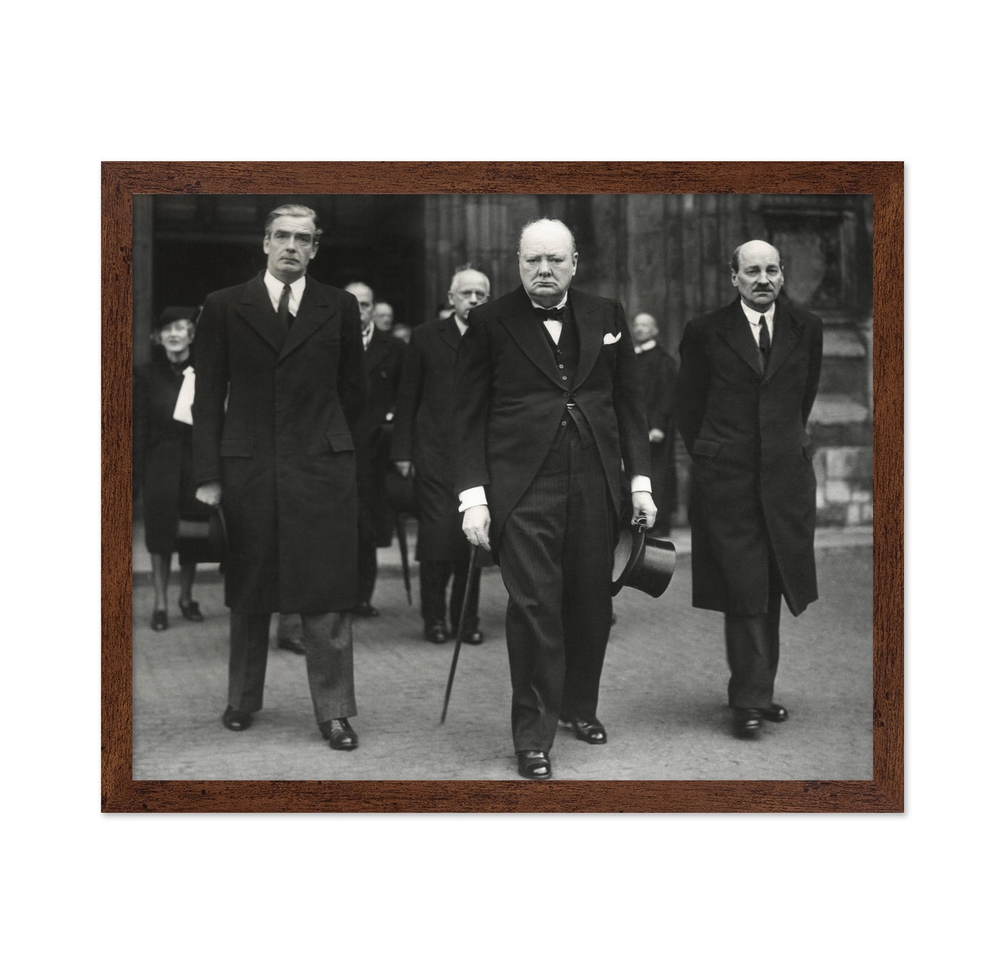 Winston Churchill, Anthony Eden & Clement Attlee 1945