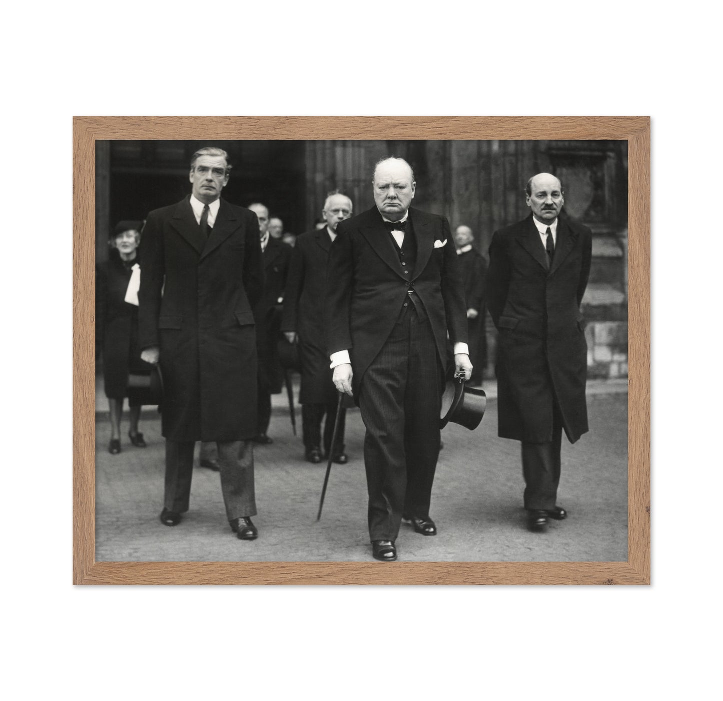 Winston Churchill, Anthony Eden & Clement Attlee 1945