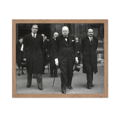 Winston Churchill, Anthony Eden & Clement Attlee 1945