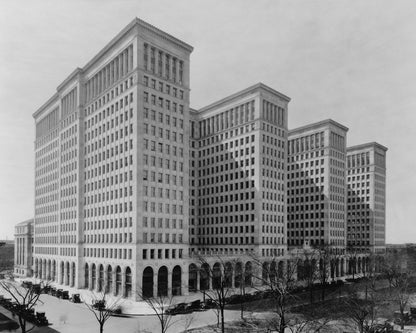 General Motors Building Detroit 1921